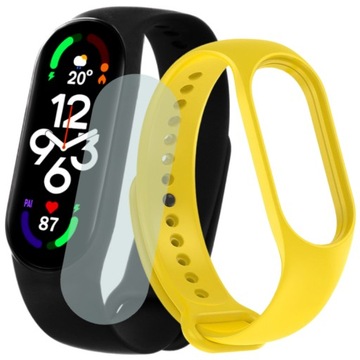 XIAOMI MI BAND 7 + ЦВЕТНОЙ БРАСЛЕТ