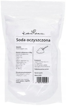 ПИЩЕВАЯ СОДА ВОДОРОДАТ НАТРИЯ ПИЩЕВАЯ КУХНЯ ЗДОРОВЬЕ 500Г