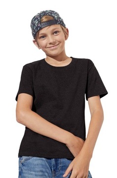 Детская футболка Fruit of the loom хлопок оригинальный черный размер 152