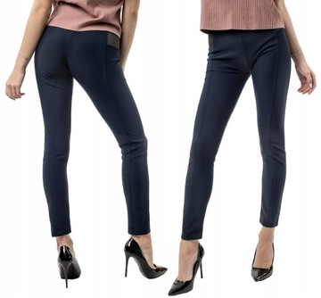 Элегантные женские брюки для сигар 1088 L темно-синий