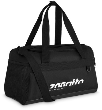 Спортивная сумка женская мужская черная тренировочная сумка для спортзала Zagatto