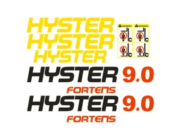 Наклейки HYSTER 9.0 FORTENS