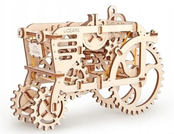 UGEARS деревянная модель 3D головоломка Трактор