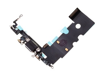 Разъем для зарядки гибкий кабель для iPhone 8 SE 2020 OEM черный