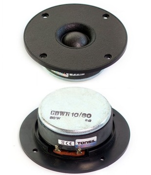 Купольний твітер TONSIL GDWK 10/80 8 ом Чорний оригінальний