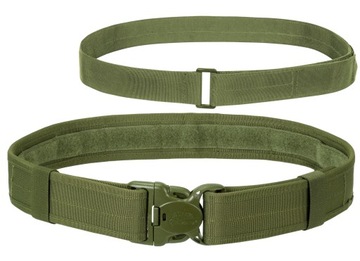 Тактичний поліцейський ремінь посилений Helicon BELT DEFENDER 120cm OLIVE L / XL