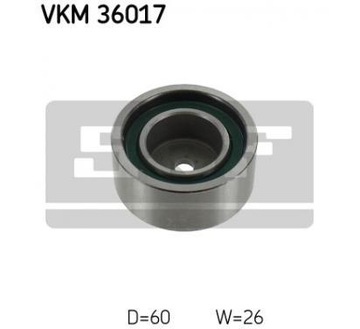 Skf vkm 36017 ролик направляючий / направляюча, ремінь клиновий зубчастий