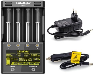 Универсальное зарядное устройство LiitoKala Lii-500S