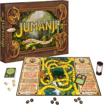 JUMANJI ОРИГИНАЛЬНАЯ НАСТОЛЬНАЯ ИГРА НА ПОЛЬСКОМ ЯЗЫКЕ