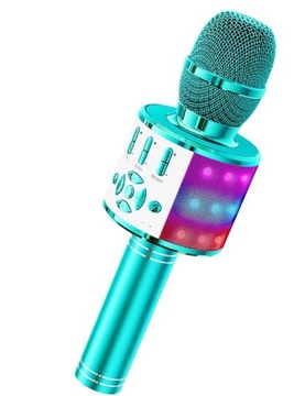 Микрофон караоке для детей, беспроводной Bluetooth с различными цветами