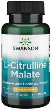 SWANSON L-CITRULLINE MALATE 750MG 60K цитруллин