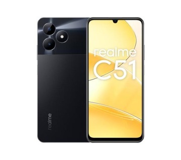 Смартфон realme C51 4 / 128Gb NFC LTE 50 Mpix чорний