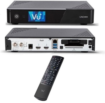 Тюнер VU + Uno 4K SE 1X DVB-S2 FBC Twin Tuner UHD 2160p Linux