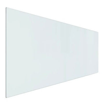 Прямоугольная, стеклянная, каминная, панель, 120x50, см
