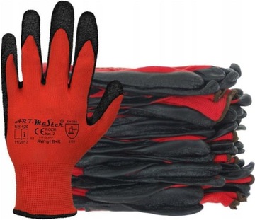 Міцні рукавички латексні робочі рукавички 12 пар