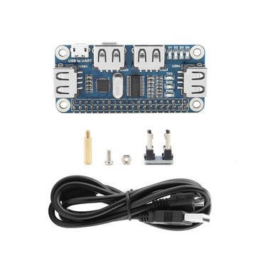OTG micro USB концентратор 4 порти для Raspberry Pi Zero