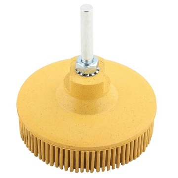 Inch Bristle Disc Emery Rubber Abrasive Brush Deburring Polishing Grindin-3