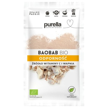 Purella Baobab Bio, Кальцій + Віт. C 21 g