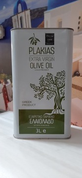 Оливкова олія extra virgin грецьке PLAKIAS 3 lt