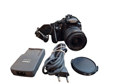 Корпус зеркальной камеры Canon EOS 350d + объектив 18-55 мм