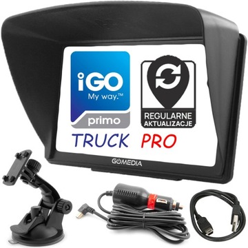 GPS навігація 7 Pro вантажівка iGO Primo TRUCK TIR