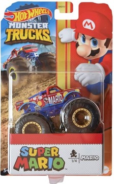 MARIO Super Truck Hot Wheels автомобили Monster Trucks