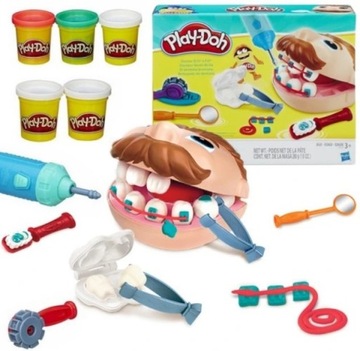 Play-Doh тесто стоматолог 5 туб