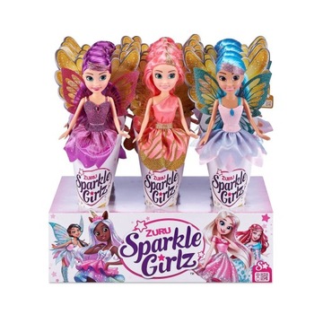 ZURU Sparkle Girlz лялька фея в конусі 10,5 дюймів дисплей 12 шт