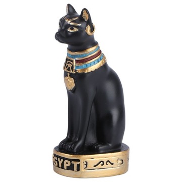 Скульптура египетского искусства кошка Бог орнамент мини