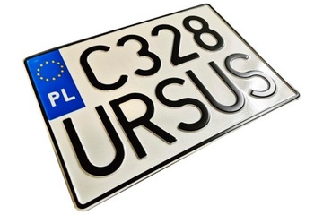 Польская квадратная доска-URSUS C328 собственная надпись
