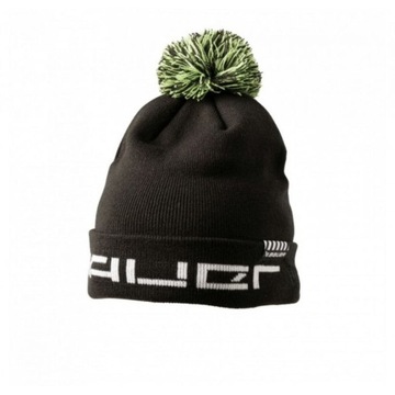Зимова шапка Bauer ne Branded Knit POM Jr 1062329 чорний