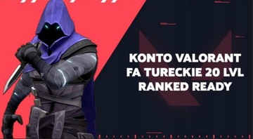 РАХУНОК VALORANT 20 LVL ТУРЕЦЬКА UNRANKED PC FA ШВИДКА ДОСТАВКА!