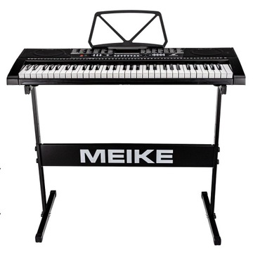 Клавіатура фортепіано орган MK-2102 штатив 61K USB MP3