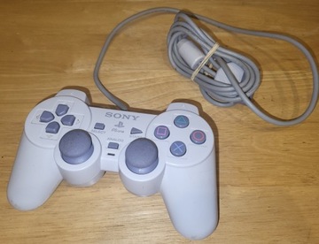 ОРИГІНАЛЬНИЙ SONY PLAYSTATION DUALSHOCK PS1 PSONE 100% РОБОЧИЙ SCPH-110 БІЛИЙ