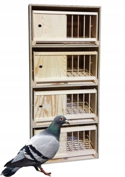 Книжный шкаф Filip для голубей 4 камеры 55x150x45cm