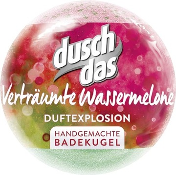Duschdas мяч для ванны мечтательный арбуз, 8 штук (8 х 100 г)
