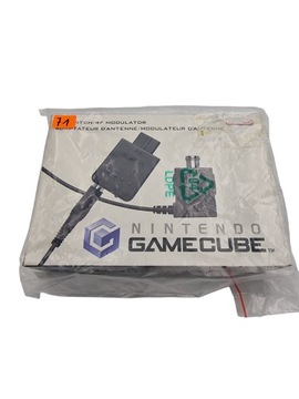 Оригинальный Nintendo GAMECUBE RF Switch / RF модулятор картонная коробка