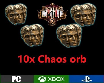 10X CHAOS ORB Path of Exile 2 Standard PC/PS5 / XBOX EARLY ACCESS POE 2