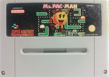 Ms Pacman-NINTENDO SNES-Сэм картридж