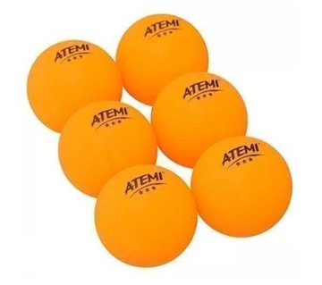 Мячи ATEMI * * * настольный теннис пинг-понг 6 шт