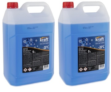 KRAFT Зимняя омывающая жидкость 5 л набор 2шт.