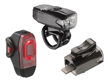 Комплект велосипедных фонарей передняя задняя Lezyne USB