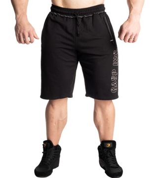 GASP Division sweatshorts-черные свободные шорты