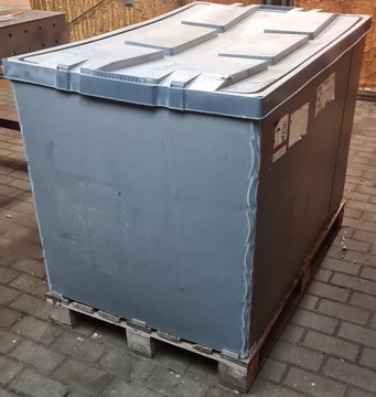 Кейс пластиковый поддон с крышкой коробка кейс контейнер поддон крышка