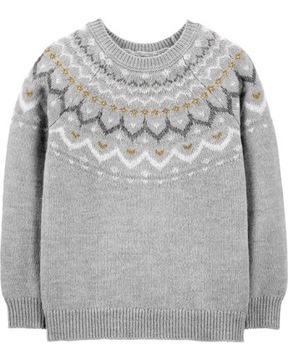OSHKOSH детский свитер серый