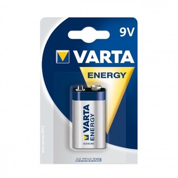 VARTA 6LR61 PP3 6F22 ЩЕЛОЧНАЯ БАТАРЕЙКА 9В ENERGY