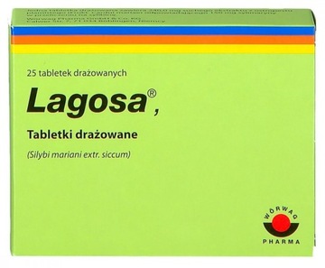 LAGOSA препарат для печінки 150 мг 25 таблеток