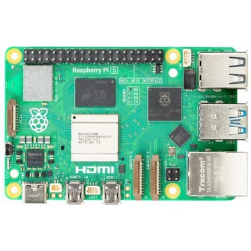 Raspberry Pi 5-8 ГБ ОЗУ WiFi 2,4 / 5 ГГц PCI Express Ethernet 1 Гбит / с 4x USB