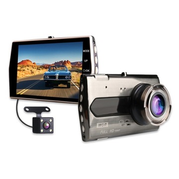 Автомобільна камера водіння рекордер передній і задній відео рекордер меню RU