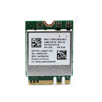 HP Realtek 802.11 ac WIFI M. 2